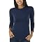 Mossimo Supply Co. Core Long Sleeve Crewneck Top - Oxford Blue