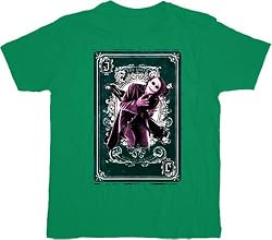 Batman The Dark Knight Quid Ita Serius Green T-Shirt Tee