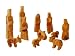 Large Olive Wood Nativity Set 12 pcs with 3-D Animals