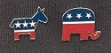 Political Lapel Pin