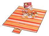 キャプテンスタッグ(CAPTAIN STAG) ファイン ラグマット130×150cm(オレンジ)