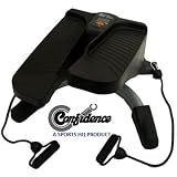 Confidence Lateral Thigh Trainer Mini Stepper with Power Cords