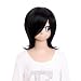 13 ''inch Cosplay Wig Mobile Suit Gundam 00 Allelujah Haptism black half short wig costume wig cospl