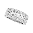 14K White Gold Diamond Anniversary Band - 2.00 Ct.