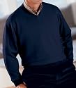 Signature Merino Wool V-Neck Sweater