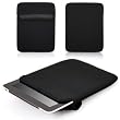 CaseCrown Vertical Neoprene Skin Case (Black) compatible with the new iPad / iPad 2 / iPad 3 & other tablets