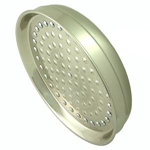 Satin Nickel Raindrop 8” Showerhead