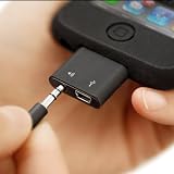 SendStation PocketDock Line Out Mini USB Adapter for iPhone, iPod, & iPad - Black