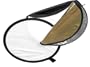SP Studio 22-Inch 5-In-1 Reflector Kit Gold, Silver, Translucent, White and Black (SPCR22K)