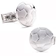 Sterling Silver Soccer Ball Cufflinks