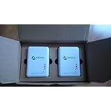 2 ASOKA PLUGLINK 9660-Q1 POWER LINE 200 Mbps. PIugLinkHD AV Adapter