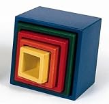 NIC Wooden Toys - Colorfull Stacking Cubes