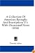 A Collection Of American Epitaphs And Inscriptions V1: With Occasional Notes (1814)