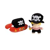 Patch and his Pirate Ship Bath Toy by Latitude Enfant