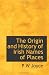The Origin and History of Irish Names of Places