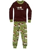 LAZYONE DOG TIRED GREEN PAJAMAS