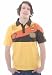 QUIKSILVER Brasioul Nuts S/S Polo T-Shirt golden