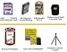 Accessory Kit For The Casio Exilim EX-FS10 EX-FS1000 EX-Z85 EX-S10 EX-Z80 EX-Z9 EX-Z1050 Z1080 Z1200 Includes 8GB SD Memory, Card Reader, NP-40 Battery, Hard Shell Case + Gripster Mini Tripod + More