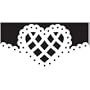 Martha Stewart Martha Stewart Deep Edger Punch, Lattice Heart