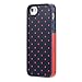 AGENT18 iPhone SE Shock - Navy with Coral Dots - Retail Packaging