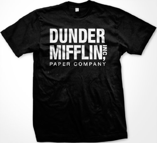 The Office TV Show Dunder Mifflin Paper Men's T-shirt