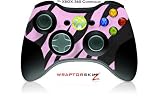 #1: XBOX 360 Wireless Controller Skin – Zebra Stripes Pink (Controller Not Included)