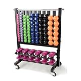 Troy Aerobic Pac with 43 Pairs of Vinyl Dumbbells