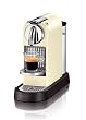DeLonghi EN 165 CW Nespresso Citiz 19 bar Flow Stop, cream white (inkl. 50 EUR Nespresso Club Gutschein)