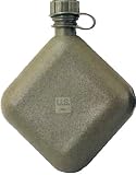 G.I. Olive Drab 2 Quart Bladder Canteen Stainless Steel Water Bottles 1.5 Liter