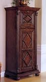 Dark Cherry Wine Cabinet