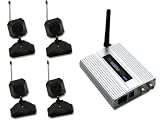 Computer : 4 x Tiny pinhole camera wireless audio and video security cctv system up to 50m range - With Spy Camera CCTV's 12 month warranty & Free support!