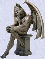 Gandolph the gargoyle statue home garden sculpture New