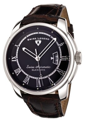 Swiss Legend Men's 50029-SS-01-AAT22M Glamorous Collection Automatic Stainless Steel Watchwith Winder