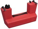 Moeller DinghyMate Boat Topside Transom Mounted Marine Fuel Tank (3-Gallon