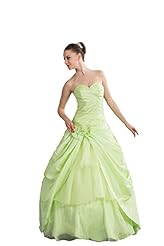 Mesh  Backless Lace-Up Beaded Taffeta Sweetheart Evening Dress  With Ruffles