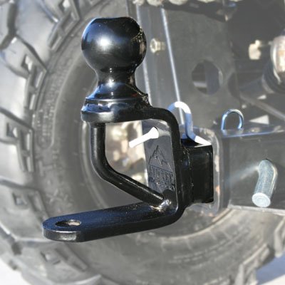 ATV TEK TRIO HD MP 2IN HITCH W/BALL MOUNT BLK (TMP2)