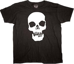 The Venture Bros. Adult Swim Skull Black Tee T-Shirt
