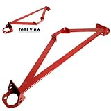 1992-2000 Honda Civic 94-01 Acura Integra 3 Point Cross Strut Bar Red by RS TYPE