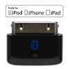 KOKKIA i10s (NEW Luxurious Black) Tiny Bluetooth iPod Transmitter for iPod/iPhone/iPad/iTouch with true Apple authentication. Remote controls and local iPod/iPhone/iPad volume control capabilities. Plug and Play, works and fits very well with latest iPod 6th generation tiny Nano, iPod Touch 4th generation, iPhone 4 and iPad. Bluetooth iPod Adapter.