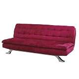 Convertible Futon Sofa - Wine