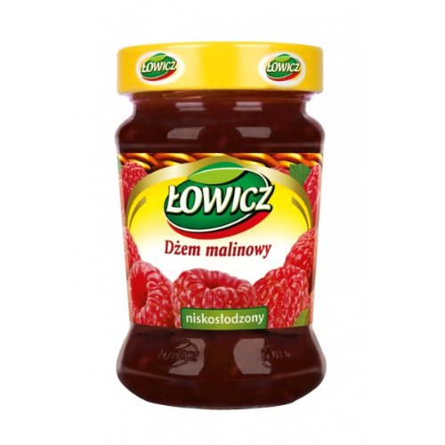 Lowicz Raspberry Low-sugar Jam 280 G /9.9 Oz