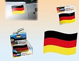 Zoom Produkt-Bild: Magnetschild Deutschland WM Artikel f&uuml;r&acute;s Auto