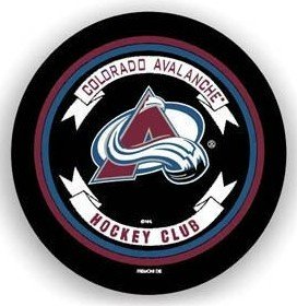 Colorado Avalanche Black Spare Tire Cover