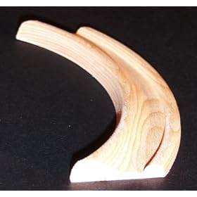 3 4 Double Bead Long Beech Corner Curve [CAPITOL CITY LUMBER] by 