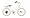 Pedego Step-Through Cruiser White with Pink Rims Tire/Seat Package: Creme Balloon