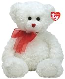 Hollibear - White Bear with Red Ribbon