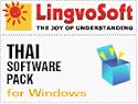 LingvoSoft Thai translation software pack for Windows