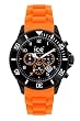 Ice-Watch - Chrono - Big 48 Black Sili Orange