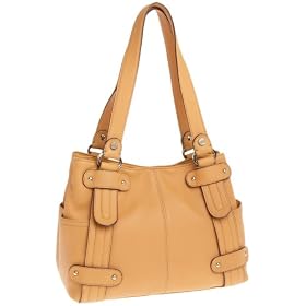 Tignanello Perfect 10 Pebble Studded Shopper,Dark Turquiose,one size