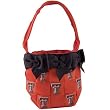 Texas Tech - Small Bow Bucket Purse Texas Tech - Small Bow Bucket Purse